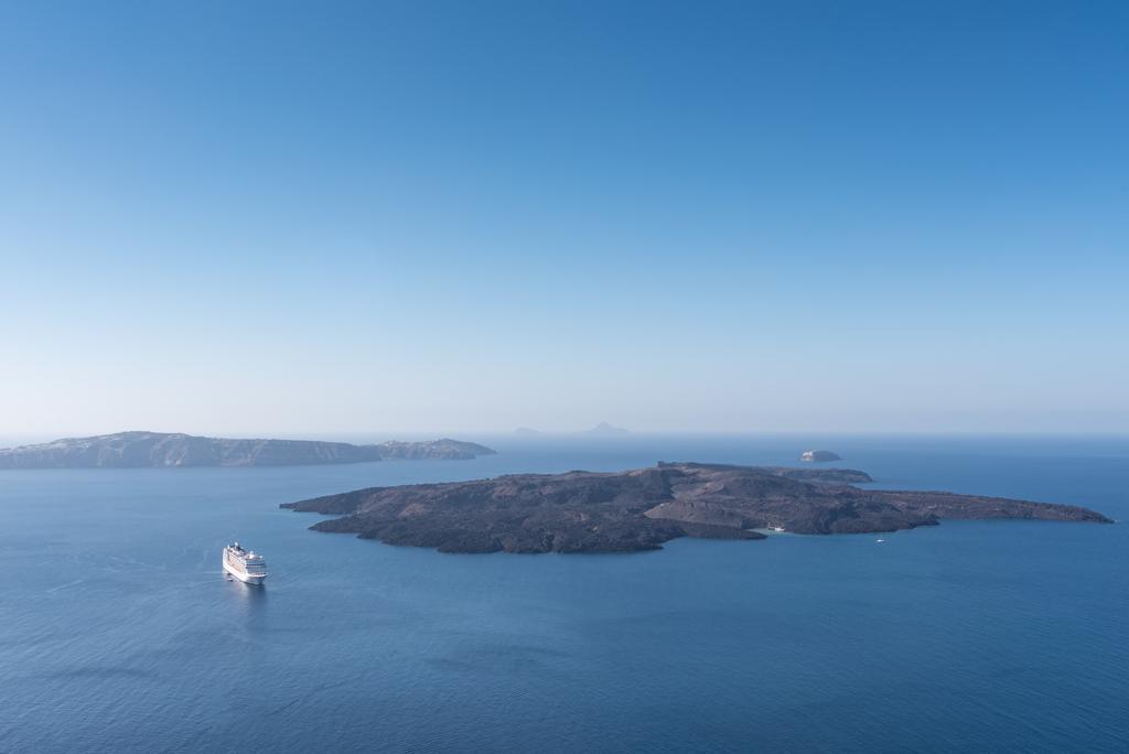 Willa Karpimo Horizon - Caldera View With Private Hot Tub Firostefani Zewnętrze zdjęcie