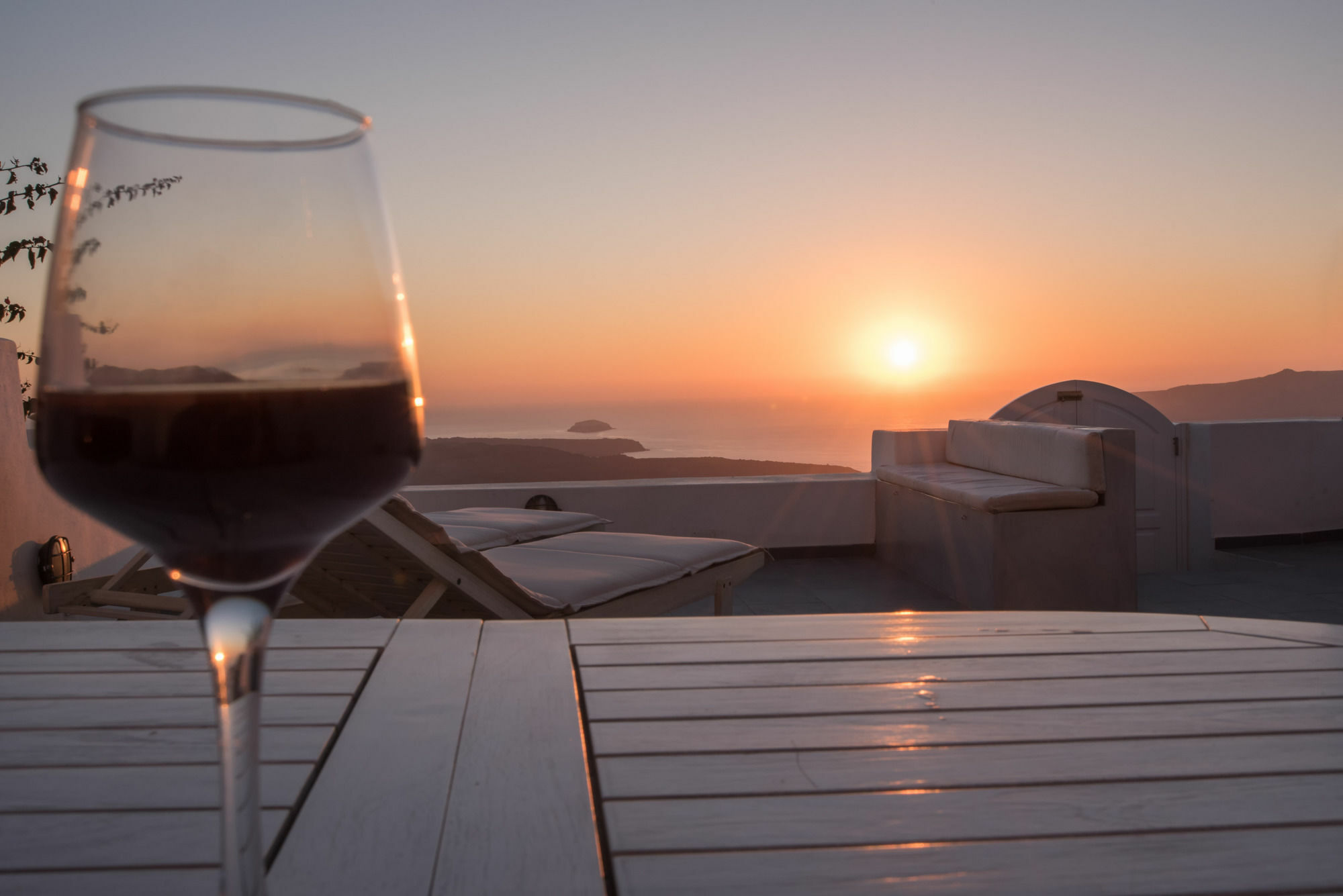 Willa Karpimo Horizon - Caldera View With Private Hot Tub Firostefani Zewnętrze zdjęcie